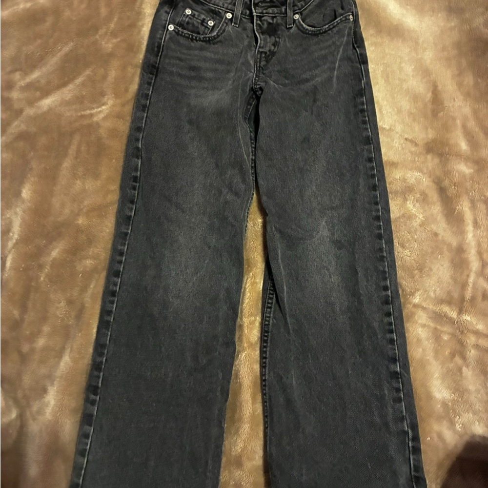 Levi's Women's Black Flare Jeans